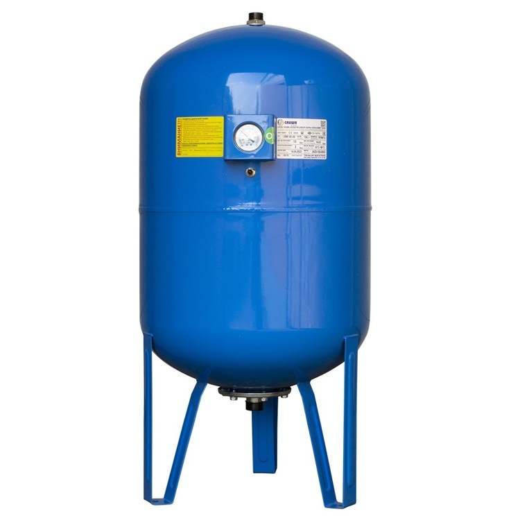 Гидроаккумулятор Cruwa 80L верт. 16 бар (синий)